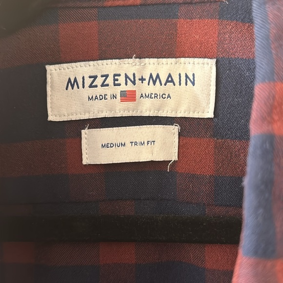 Mizzen+Main trim fit medium flannel - Picture 2 of 3